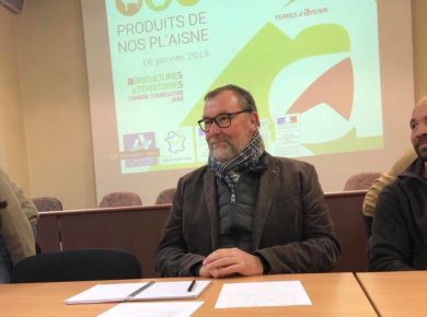 Présentation des producteurs et maraîchers qui approvisionnent la plateforme « Produits de nos PL’ Aisne » à la Chambre d’Agriculture de l’Aisne.
