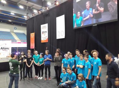 La finale nationale de robotique à Saint Quentin