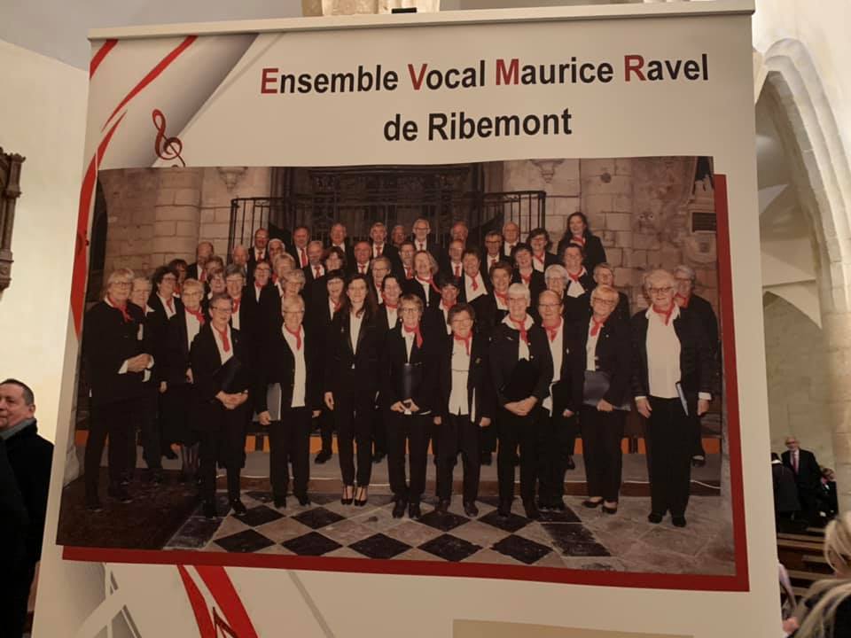 La commune de Remies a pro La Chorale Maurice Ravel Ribemont en  l'église de Remies 