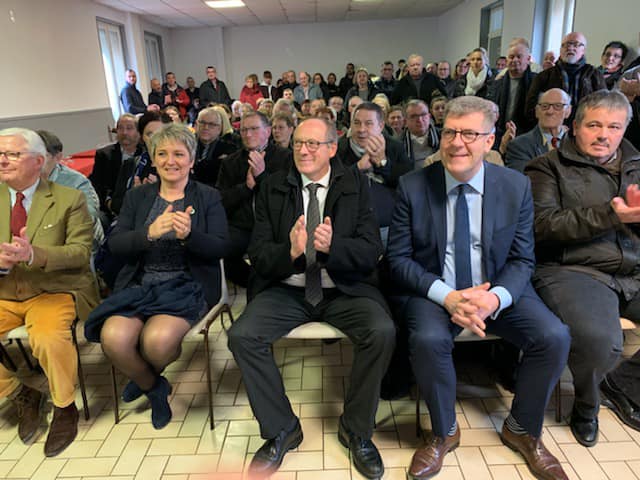 Inauguration de la nouvelle mairie & Cérémonie de Vœux dans la commune de Petit-Verly en Thiérache ! 