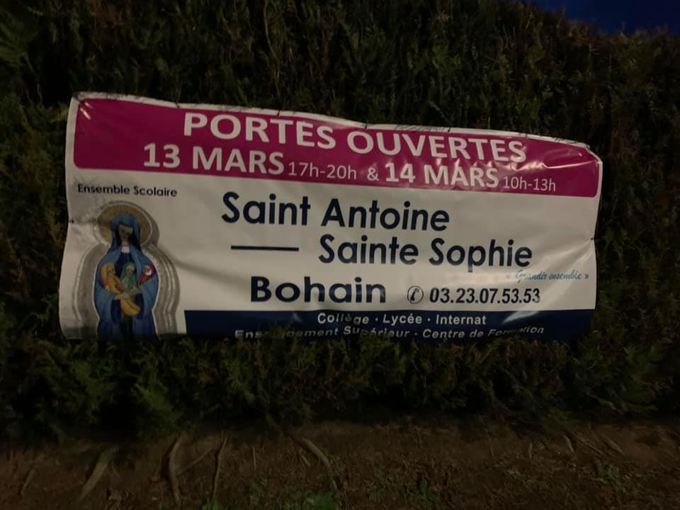 📚 Assemblée Générale au Lycée professionnel Sainte Sophie & Collège Saint Antoine à Bohain-en-Vermandois 