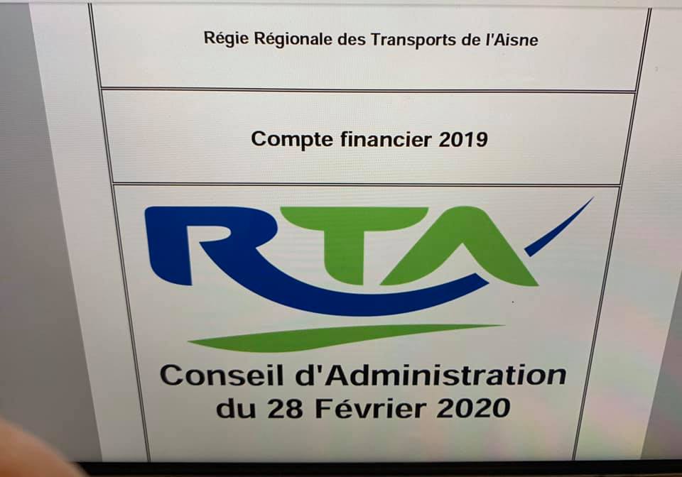 Conseil d’administration de la RTA Régie Régionale des Transports de l’Aisne