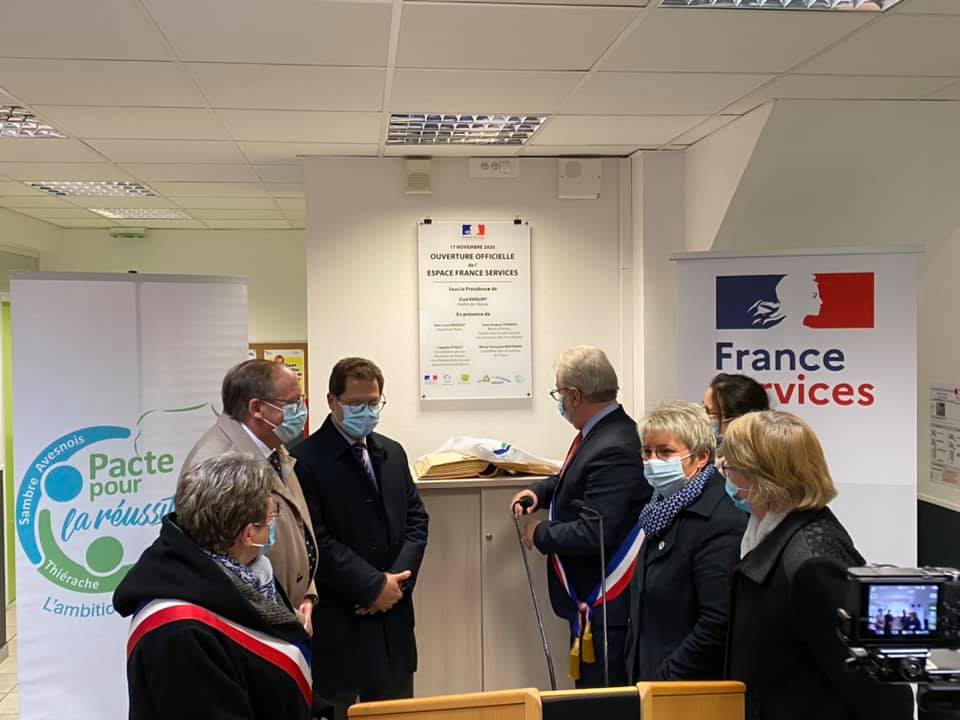  Inauguration de la Maison France Services à Hirson