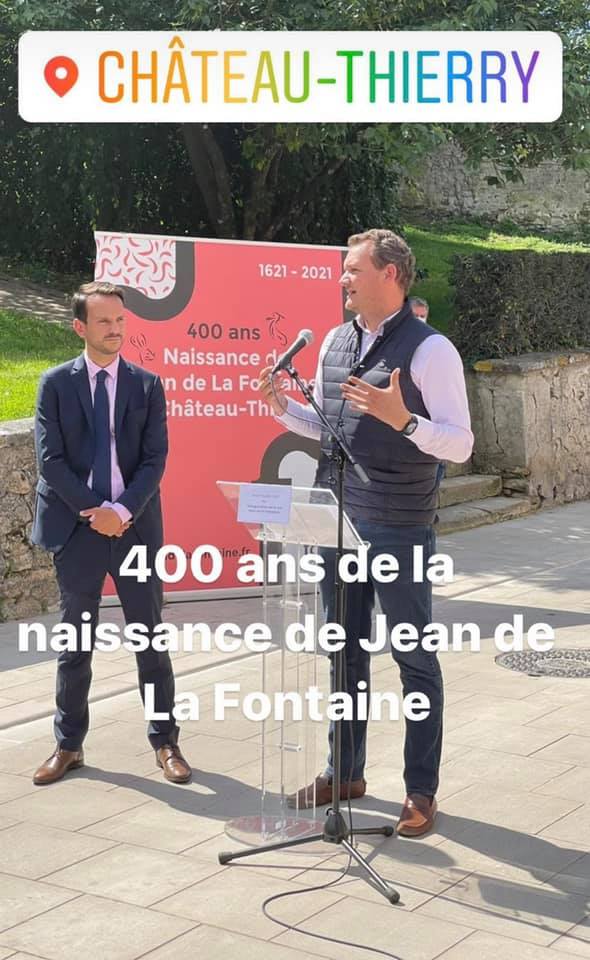 400 ans Jean de La Fontaine