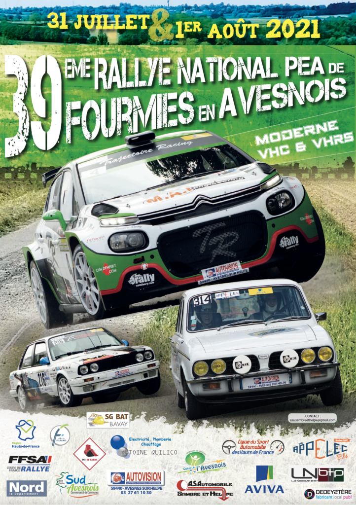 39ème Rallye National de Fourmies 