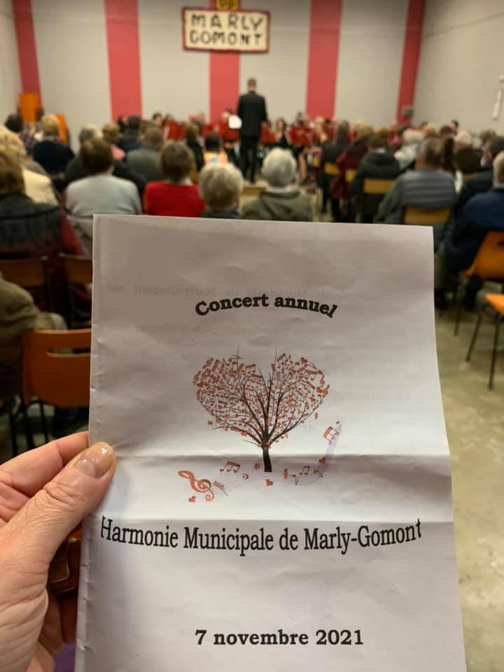 Concert à Marly-Gomont. 