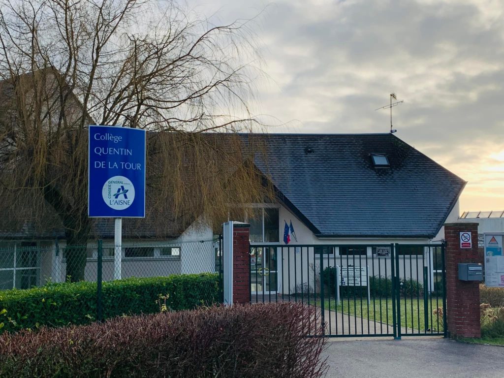 Collège "Quentin de la Tour" à SAINS-RICHAUMONT