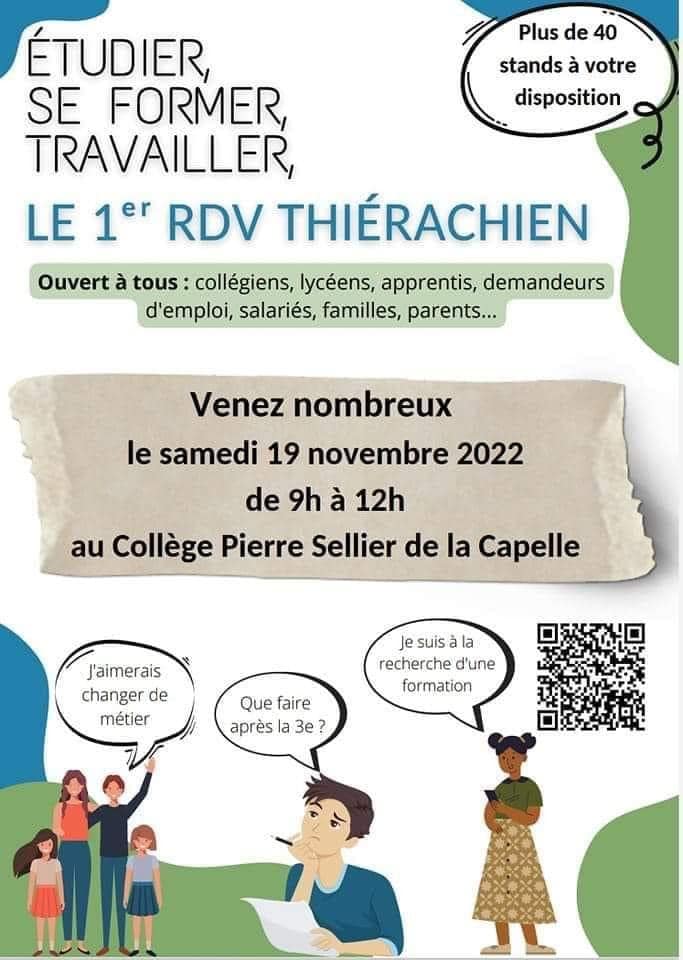 1er RDV Thiérachien « Étudier, se Former, Travailler » à La Capelle 
