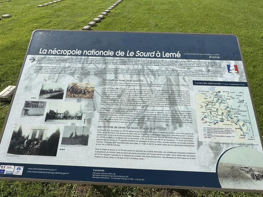 cimetière militaire franco-allemand de LE SOURD - LEMÉ
