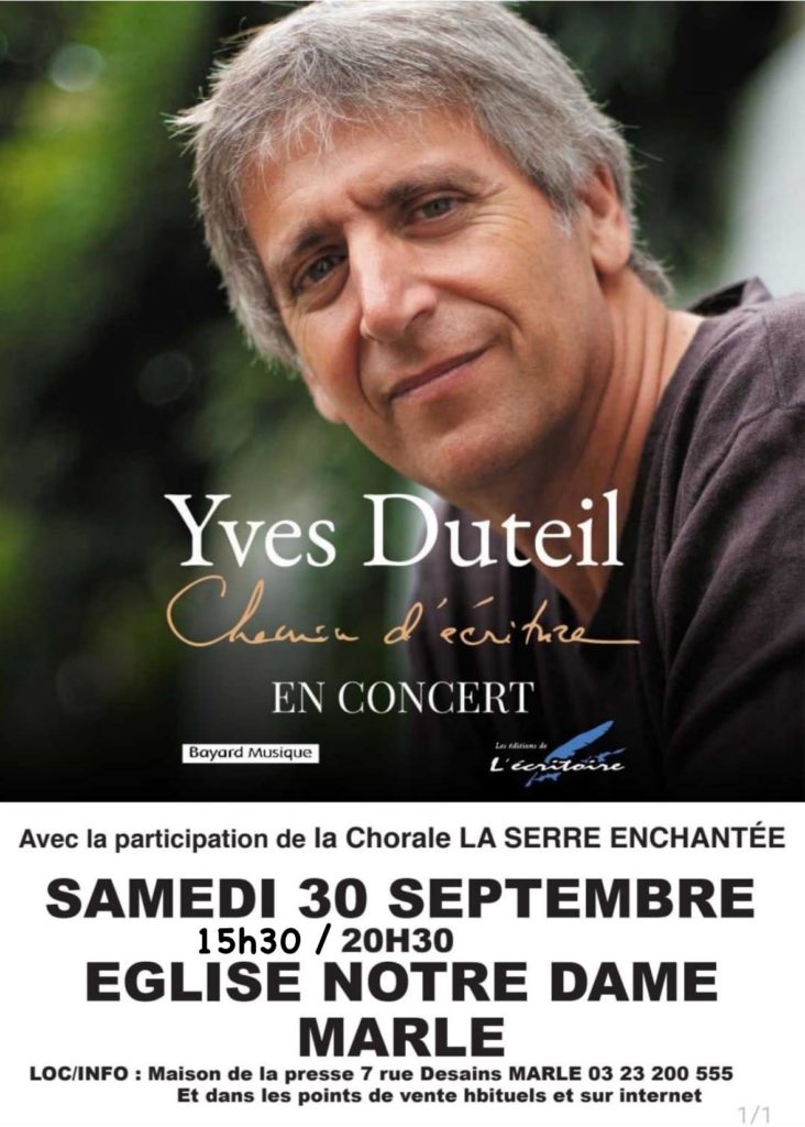 Yves Duteil à Marle