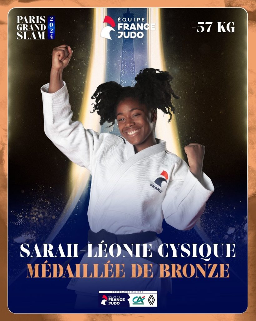 judokate Sarah-léonie Cysique